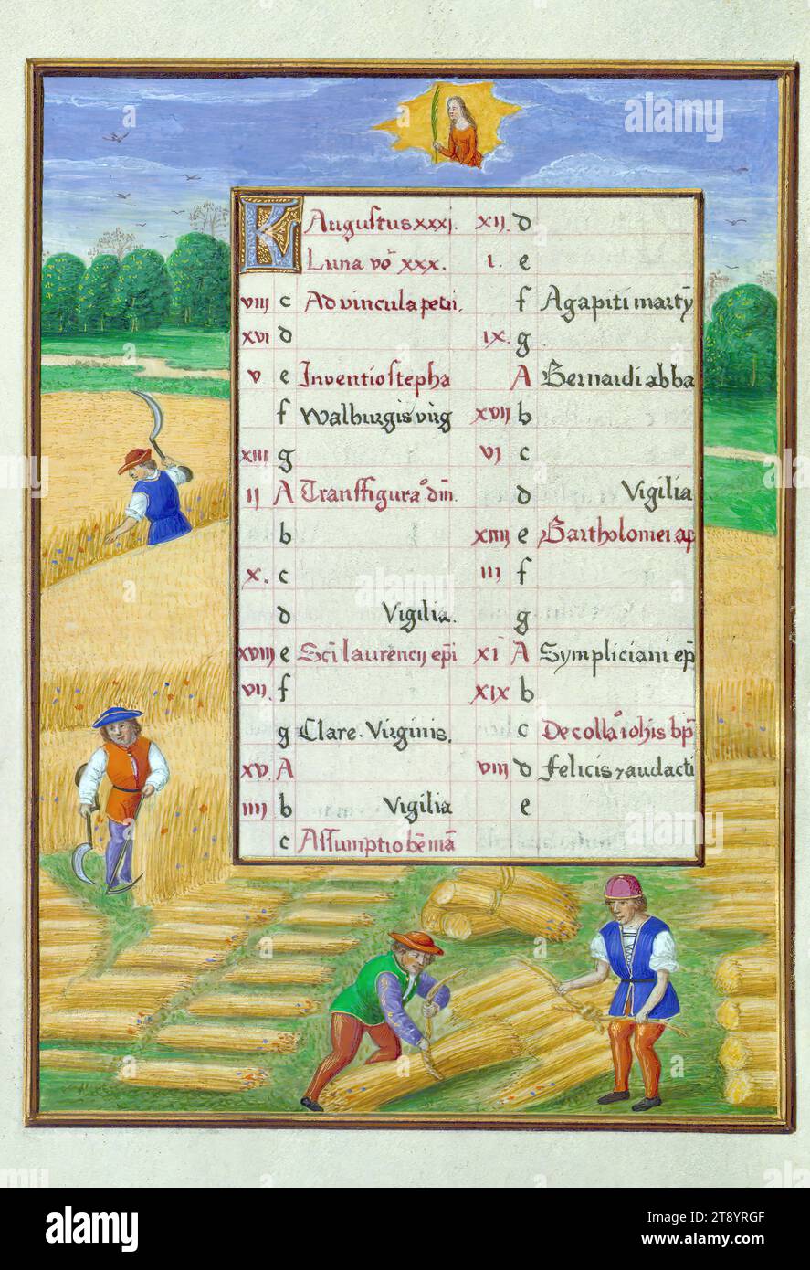 Das Buch der Stunden (mittelalterlicher Text, moderne Illuminationen