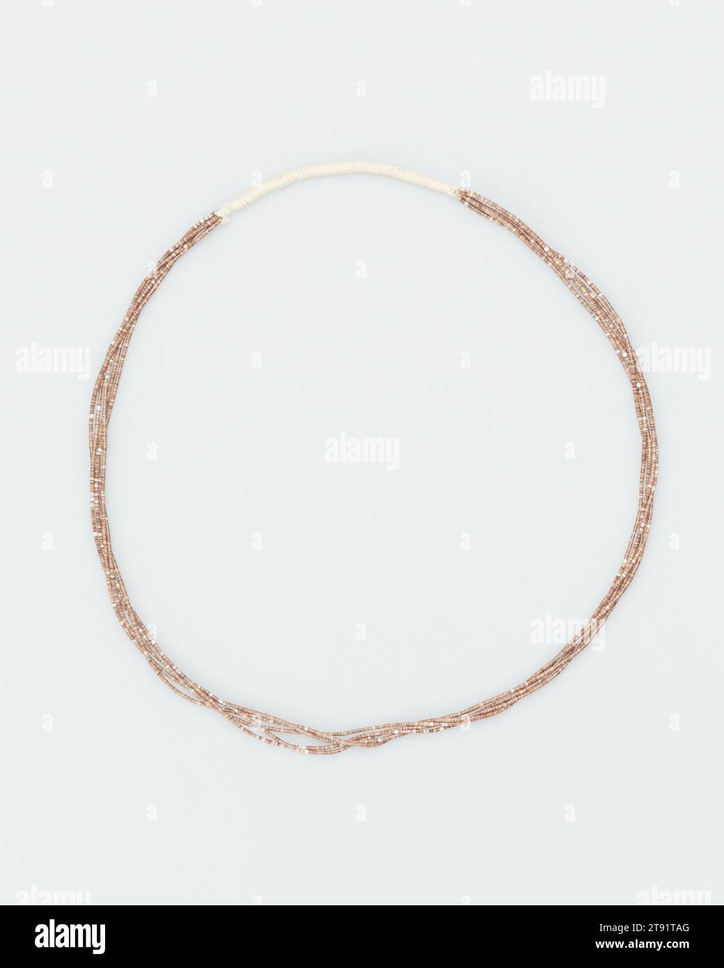 Halskette, 1/2 Zoll (34,29 cm), Heishi, USA Stockfoto