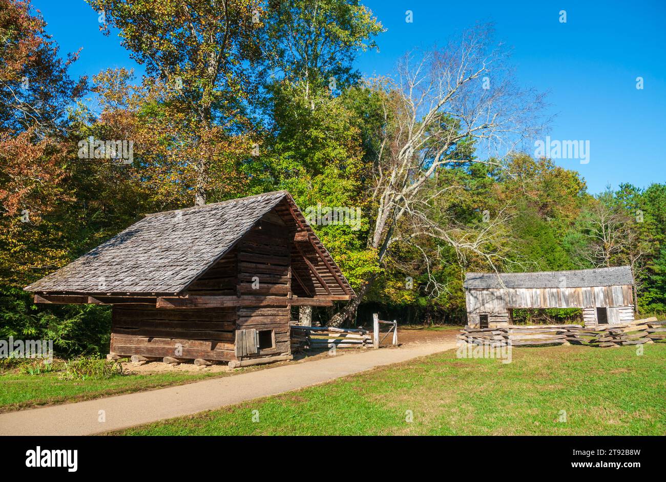 Great Smoky Mountains National Park in North Carolina Stockfoto