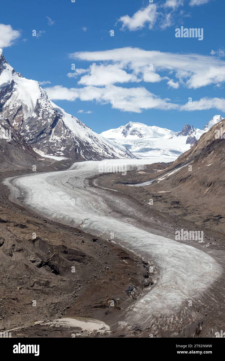 Nächster Gletscher. Der Drang Drung Glacier ist der nächste Gletscher