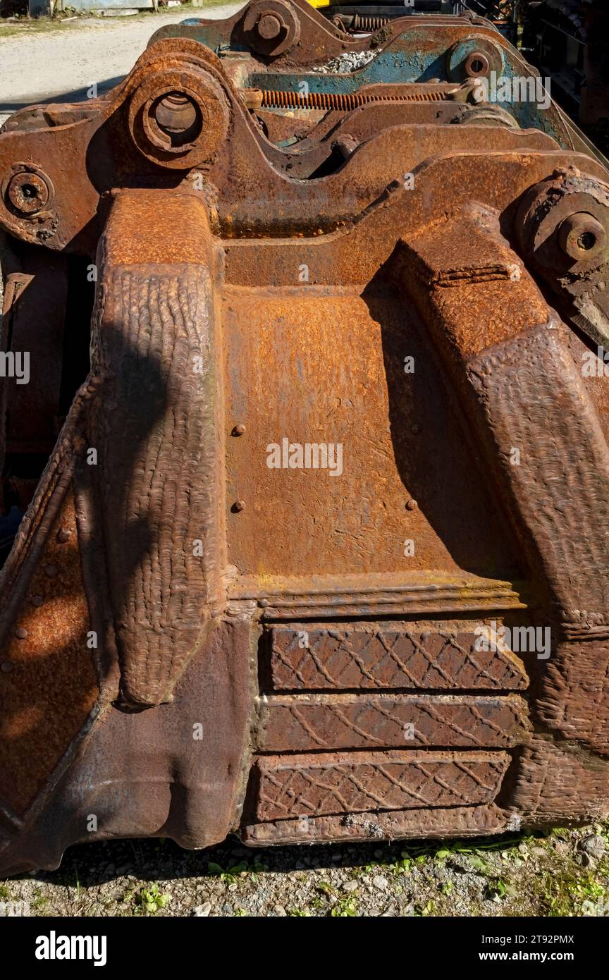 Nahaufnahme einer alten rostenden Vintage Industriesahllaufel England Großbritannien Großbritannien Großbritannien Großbritannien Großbritannien Großbritannien Großbritannien Großbritannien Großbritannien Großbritannien Großbritannien Großbritannien Großbritannien Großbritannien Großbritannien Großbritannien Großbritannien Stockfoto