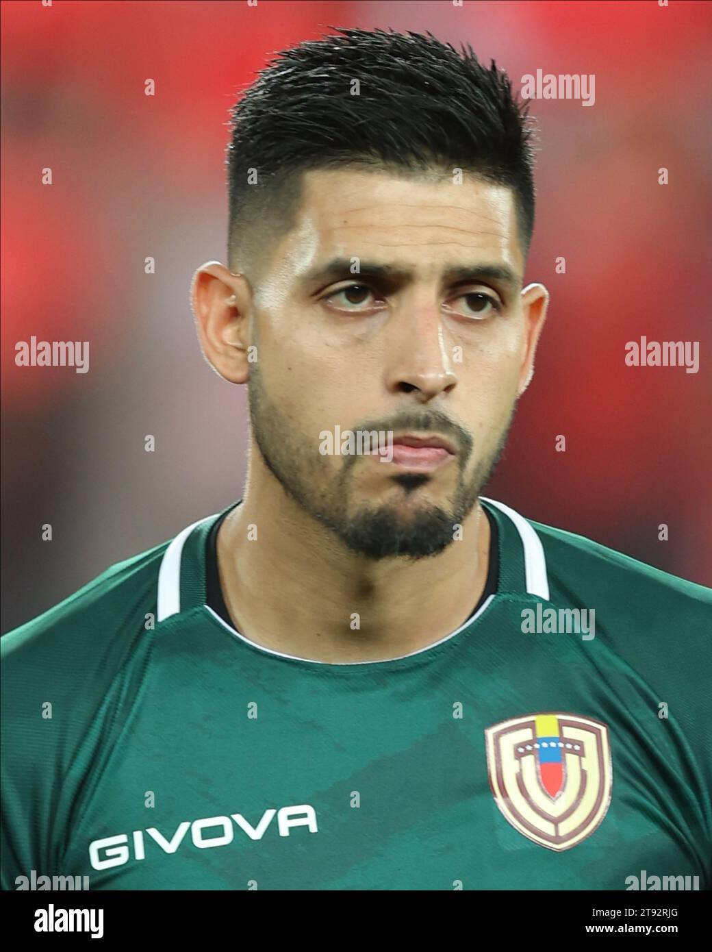 Lima, Peru. November 2023. Rafael Romo aus Venezuela spielte während