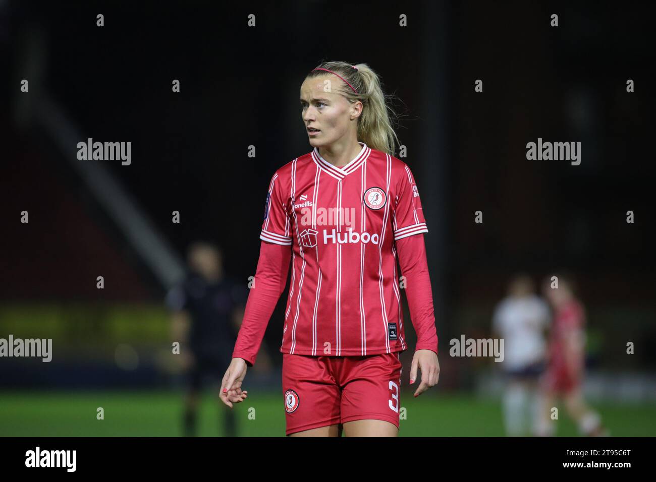 London, Großbritannien. November 2023. London, England, 22. November 2023: Sille schlug (3 Bristol City) beim FA Women's League Cup Spiel zwischen Tottenham Hotspur und Bristol City an der Brisbane Road in London (Alexander Canillas/SPP) Credit: SPP Sport Press Photo. /Alamy Live News Stockfoto