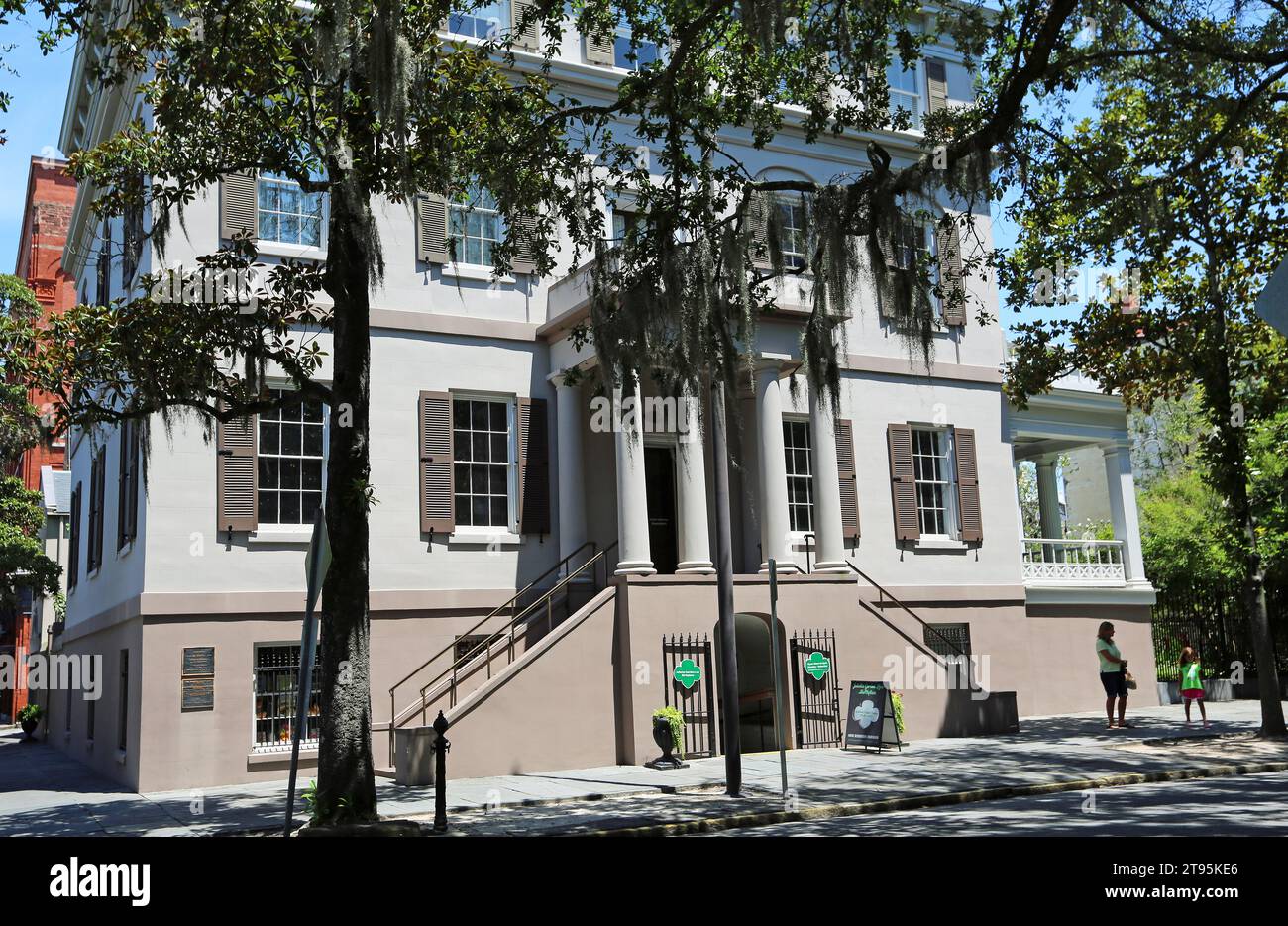 Juliette Gordon Low Geburtsort - Savannah, Georgia Stockfoto