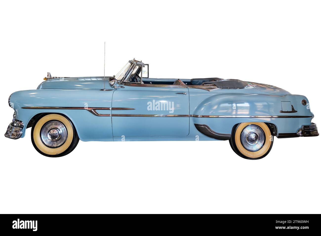 Escondido, CA - 10-30-2023: General Motors Cadillac Cabriolet, 1953, erster V-8 in Amerika Stockfoto
