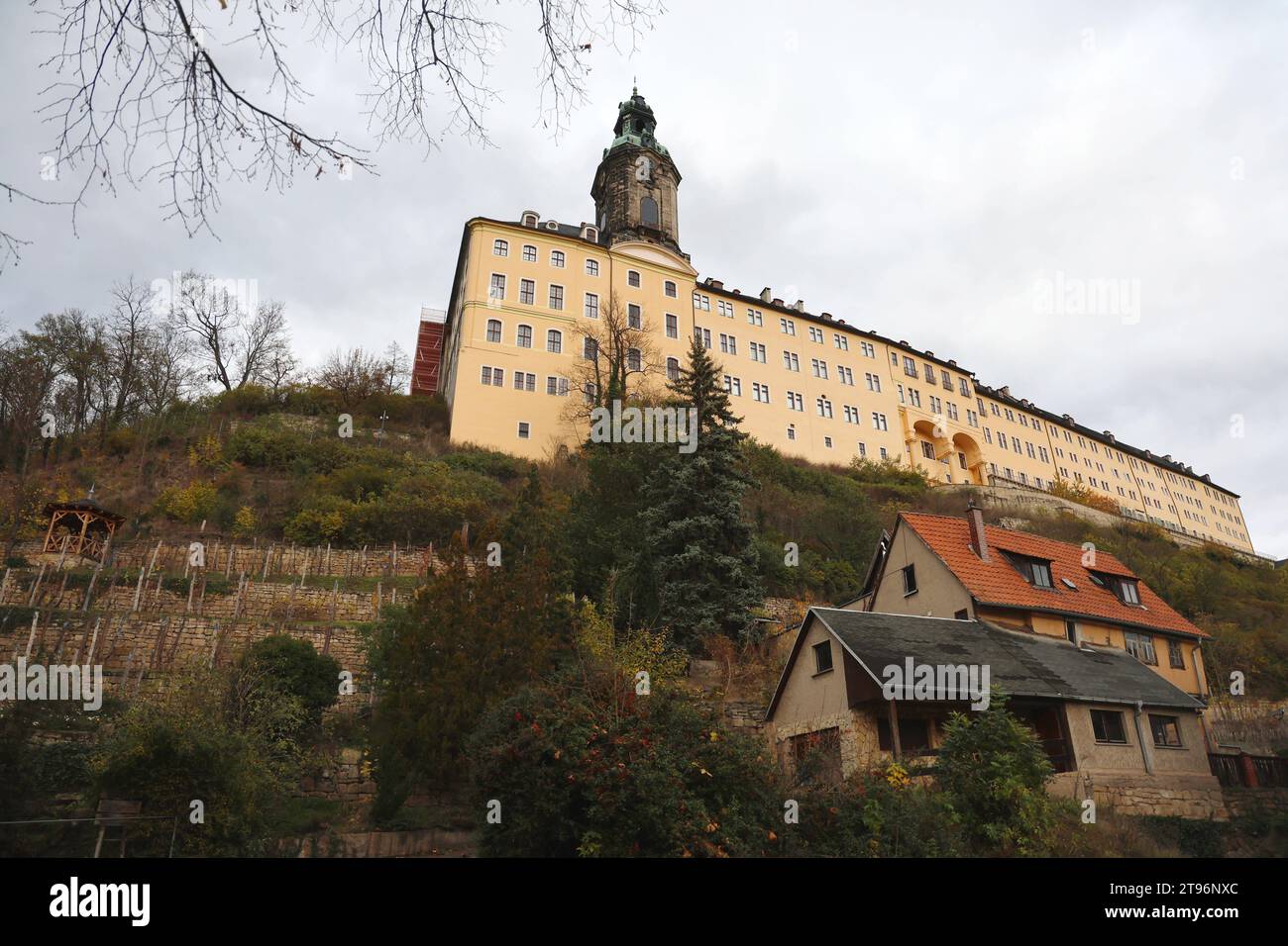 Rudolstadt 12.11.2023, Rudolstadt, Heidecksburg *** Rudolstadt 12 11 2023, Rudolstadt, Schloss Heidecksburg Stockfoto