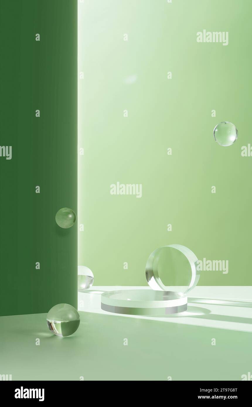 Hintergrund für Produktpräsentationen, Hintergrund für Produktaufnahmen, Hintergrund für Produktwerbung Stockfoto