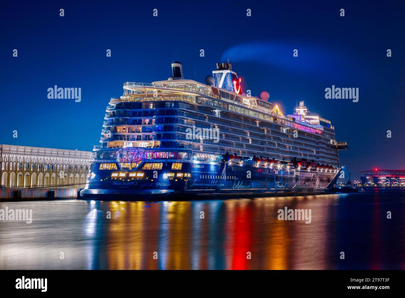 Neue Skyline von Doha 08-11-2023 Doha Katar Stockfoto