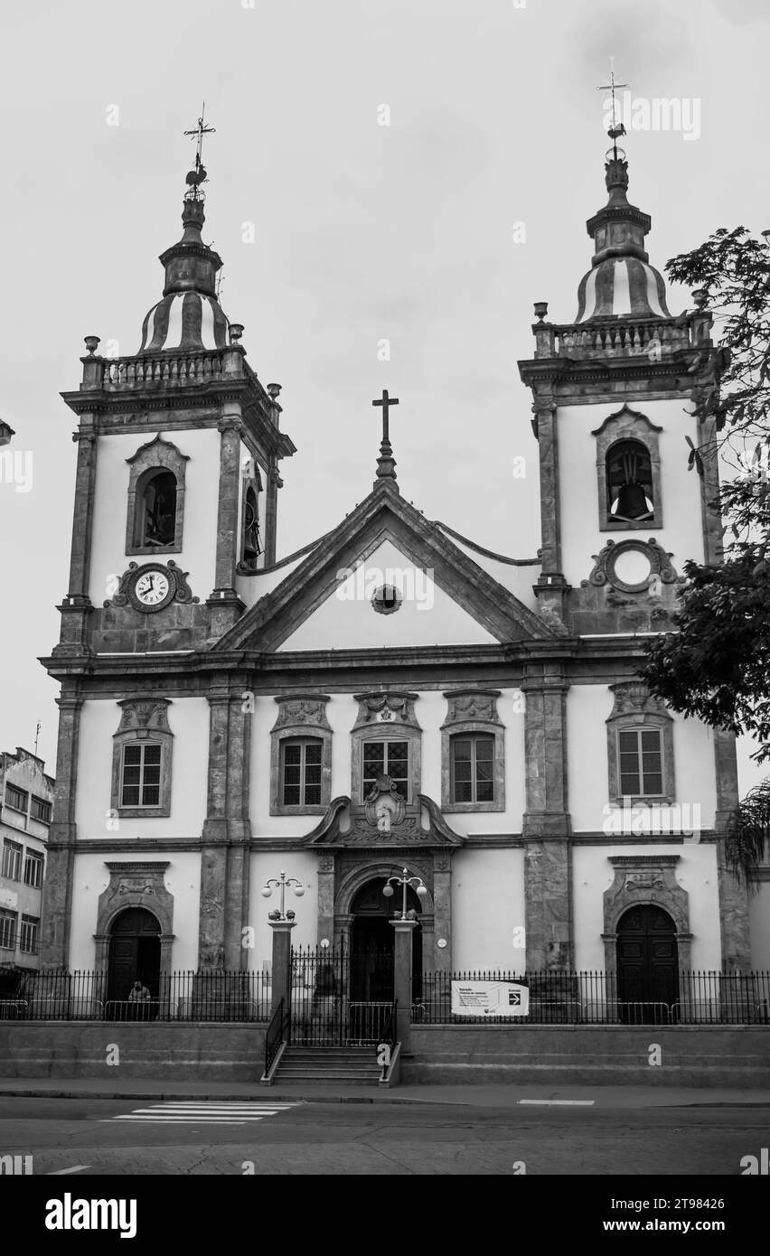 Historische Basilika unserer Lieben Frau von Aparecida, Aparecida, São Paulo, Brasilien Stockfoto