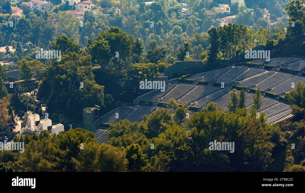 Hollywood Bowl Open Air Theater in Los Angeles - LOS ANGELES, USA - 5. NOVEMBER. 2023 Stockfoto