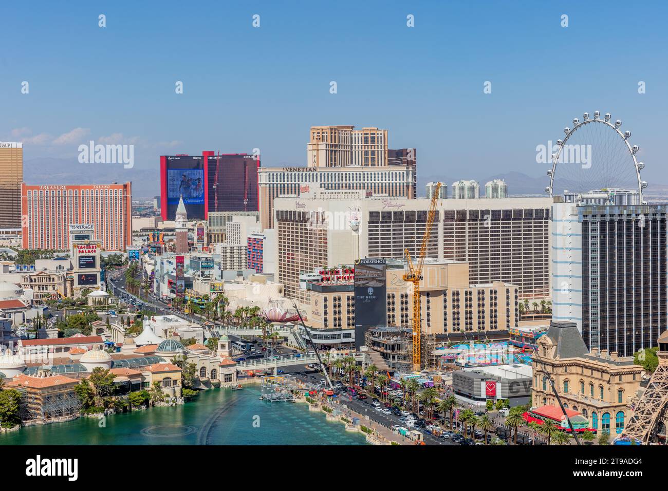 Las Vegas Strip, Nevada, USA Stockfoto
