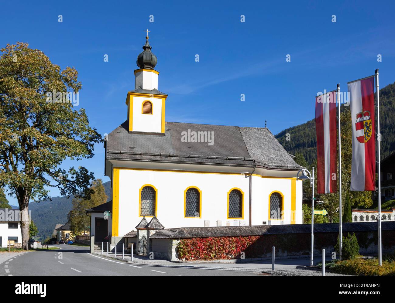 Pfarrkirche St. Joseph in Untertauern, Pongau, Salzburger Land, Österreich Stockfoto