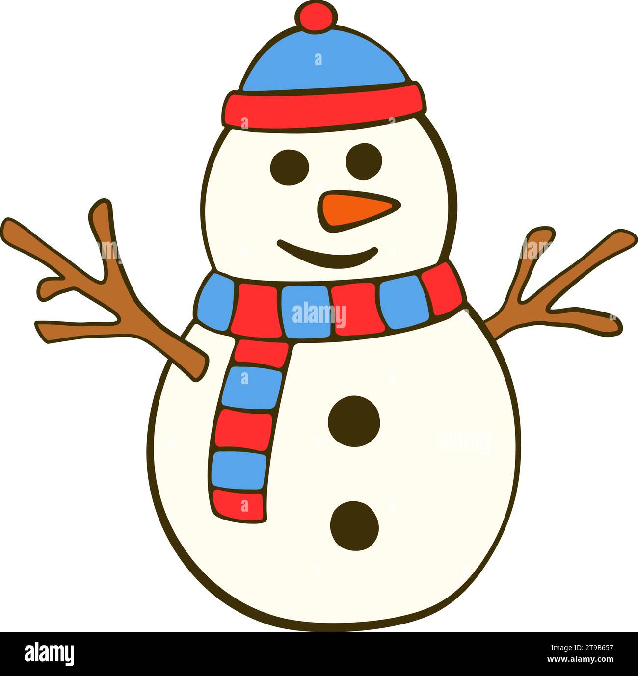Lustiger schneemann kaufen Alamy