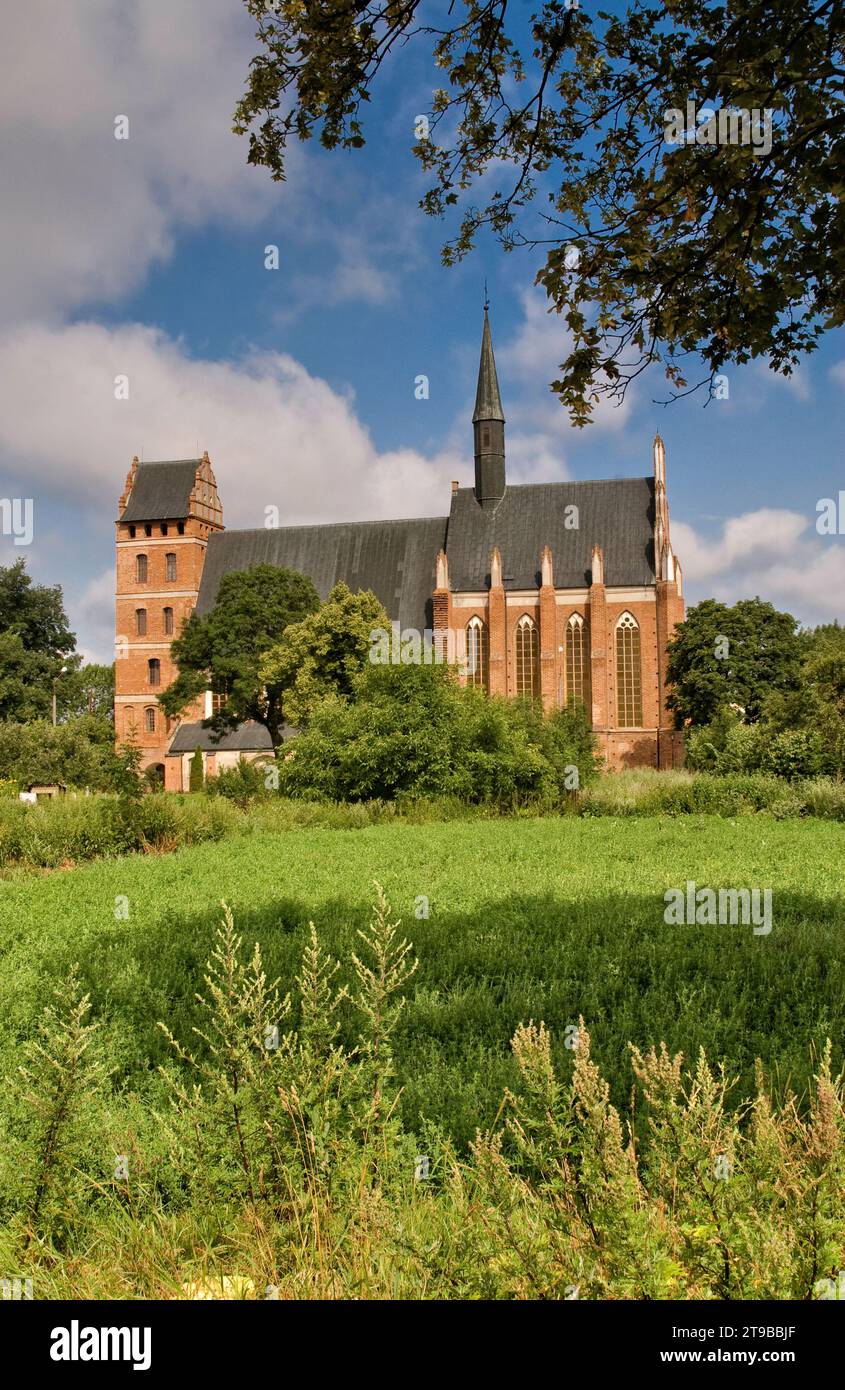 Kirche St. Stanislaus und Maria von Częstochowa in Świecie, Kujawsko-Pomorskie, Polen Stockfoto