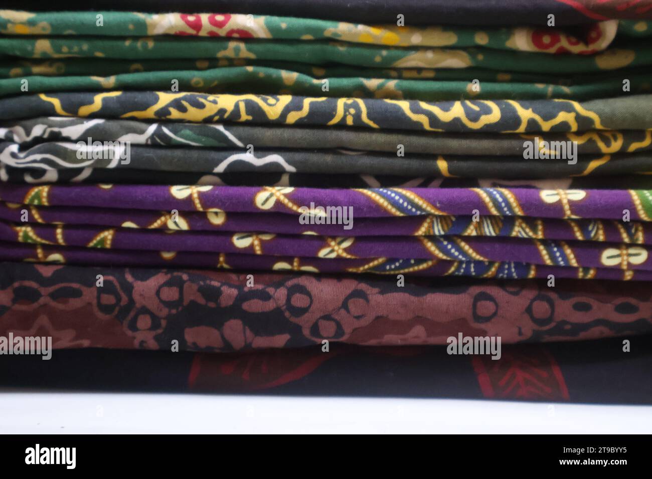 jambi Batik ist indonesisches Erbe Stockfoto