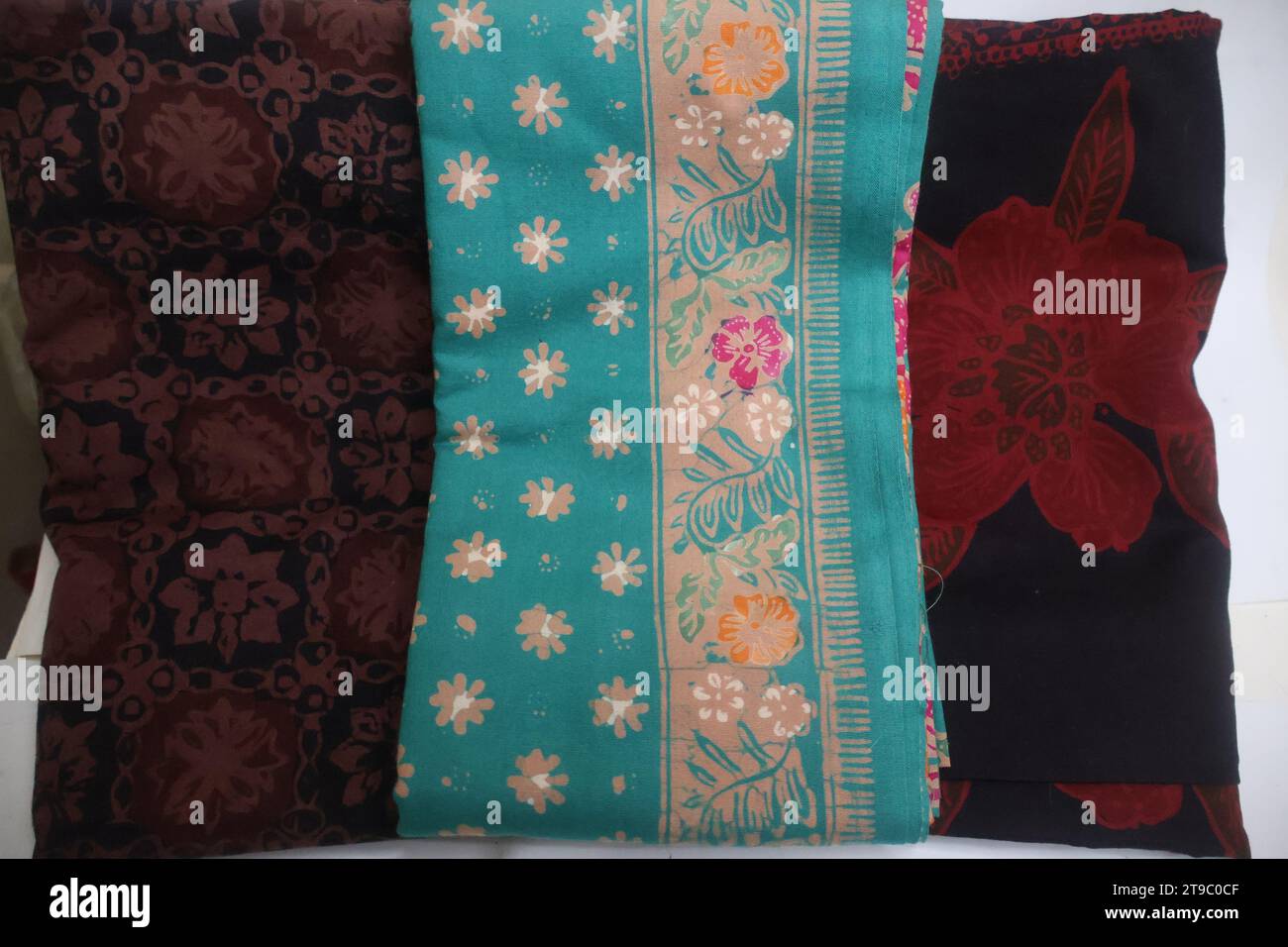 jambi Batik ist indonesisches Erbe Stockfoto