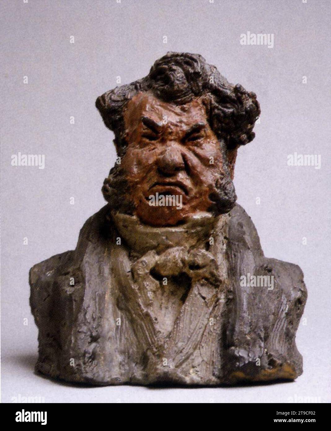 Laurent Cunin, Politiker (The Angry man) 1832-35 von Honore Daumier Stockfoto