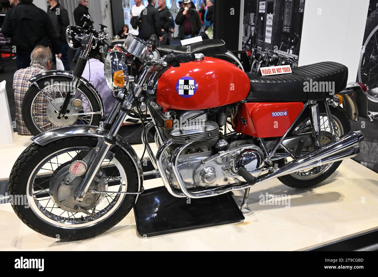 1976 Healey 1000 Motorrad Stockfoto