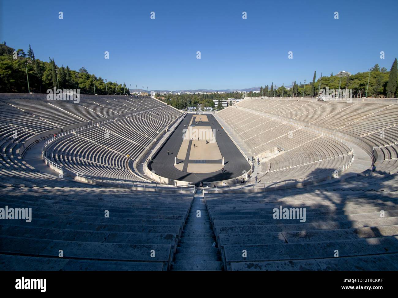 Panathinaiko-Stadion in Athen, Griechenland Stockfoto
