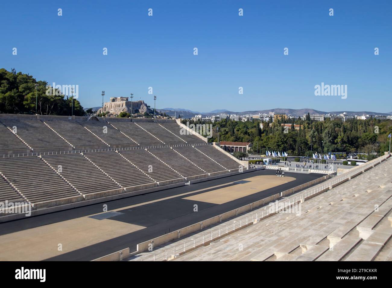 Panathinaiko-Stadion in Athen, Griechenland Stockfoto