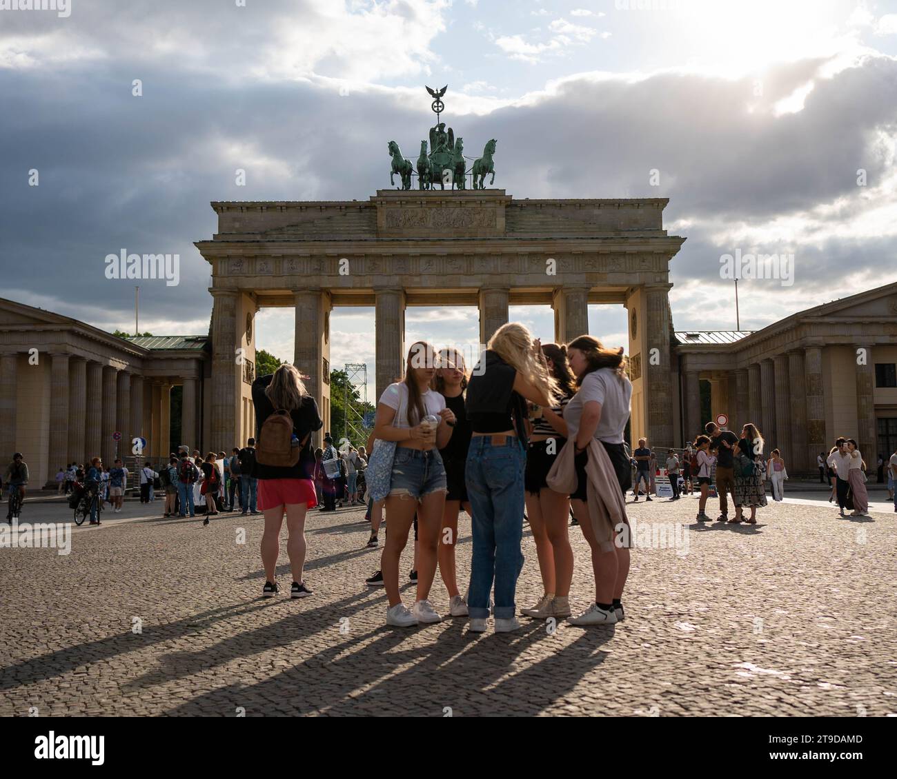 Wieża telewizyjna W Berlinie, Niemcy Stockfoto