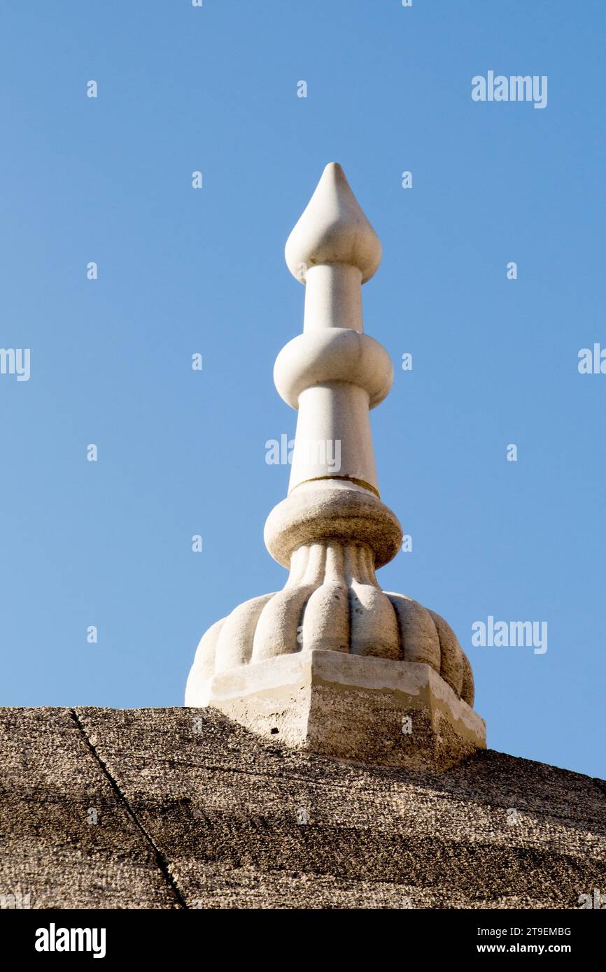 Beispiel der osmanischen Kunst Muster angewendet auf Stein Stockfoto