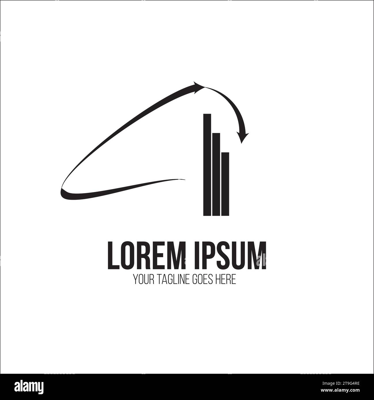 Innovatives Logo-Design für ein Unternehmen Stock Vektor