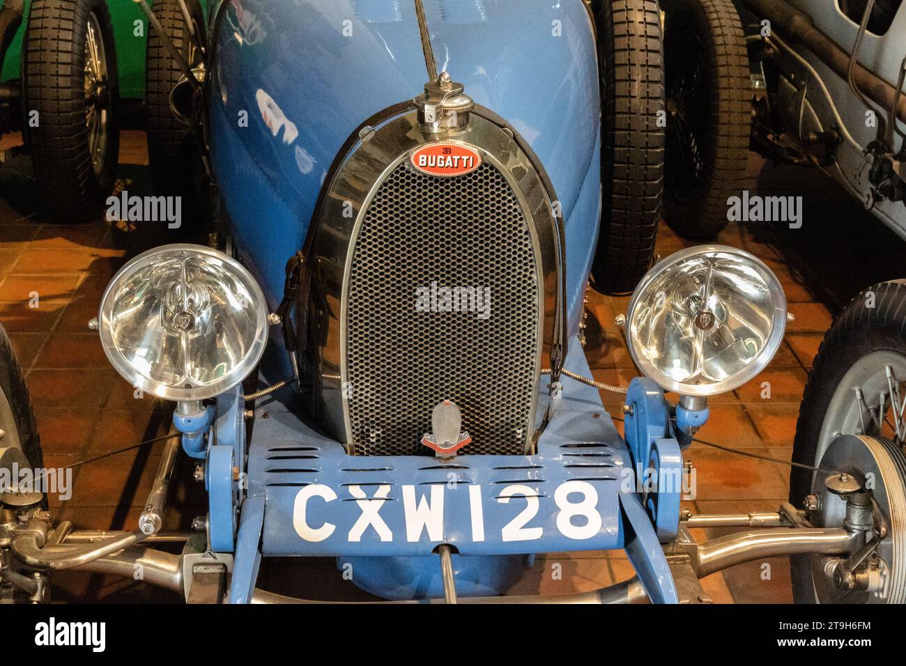 1926 Bugatti Type 37 GP im Brooklands Museum, Weybridge, Surrey, Großbritannien Stockfoto