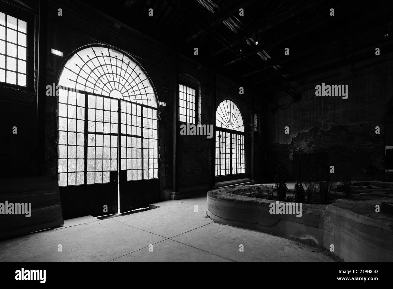 Venedig, Italien - 9. November 2023: Pavillon des Königreichs Bahrein in Venedig Architekturbiennale 2023 Stockfoto