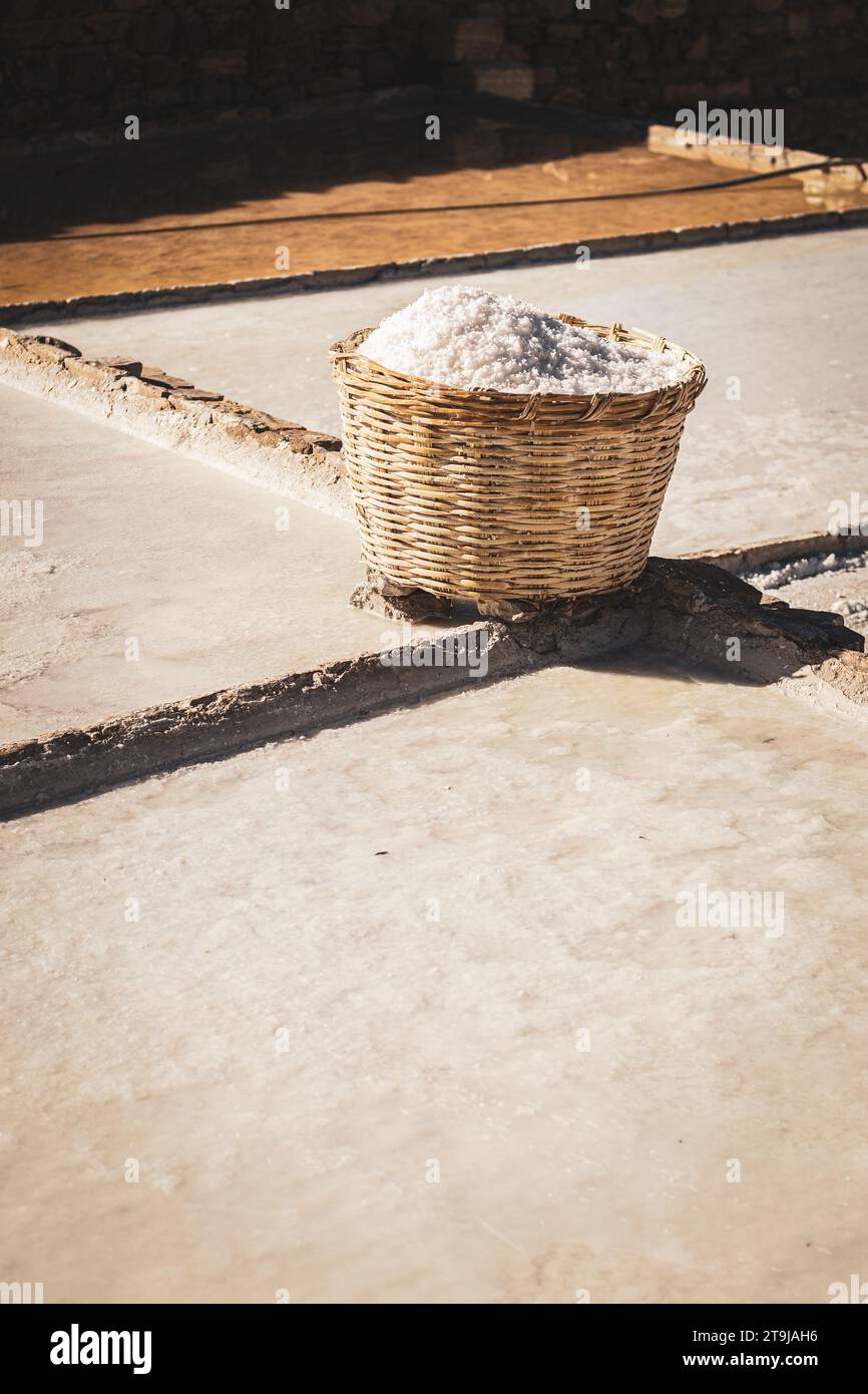 Salinas las grandes zapotlitan Salinas y capilla enterrada, Salzbergbau, Salzpfälzer, in der Nähe von Zapotitlán, Tehuacan, Puebla, Mexiko, 2022 Stockfoto