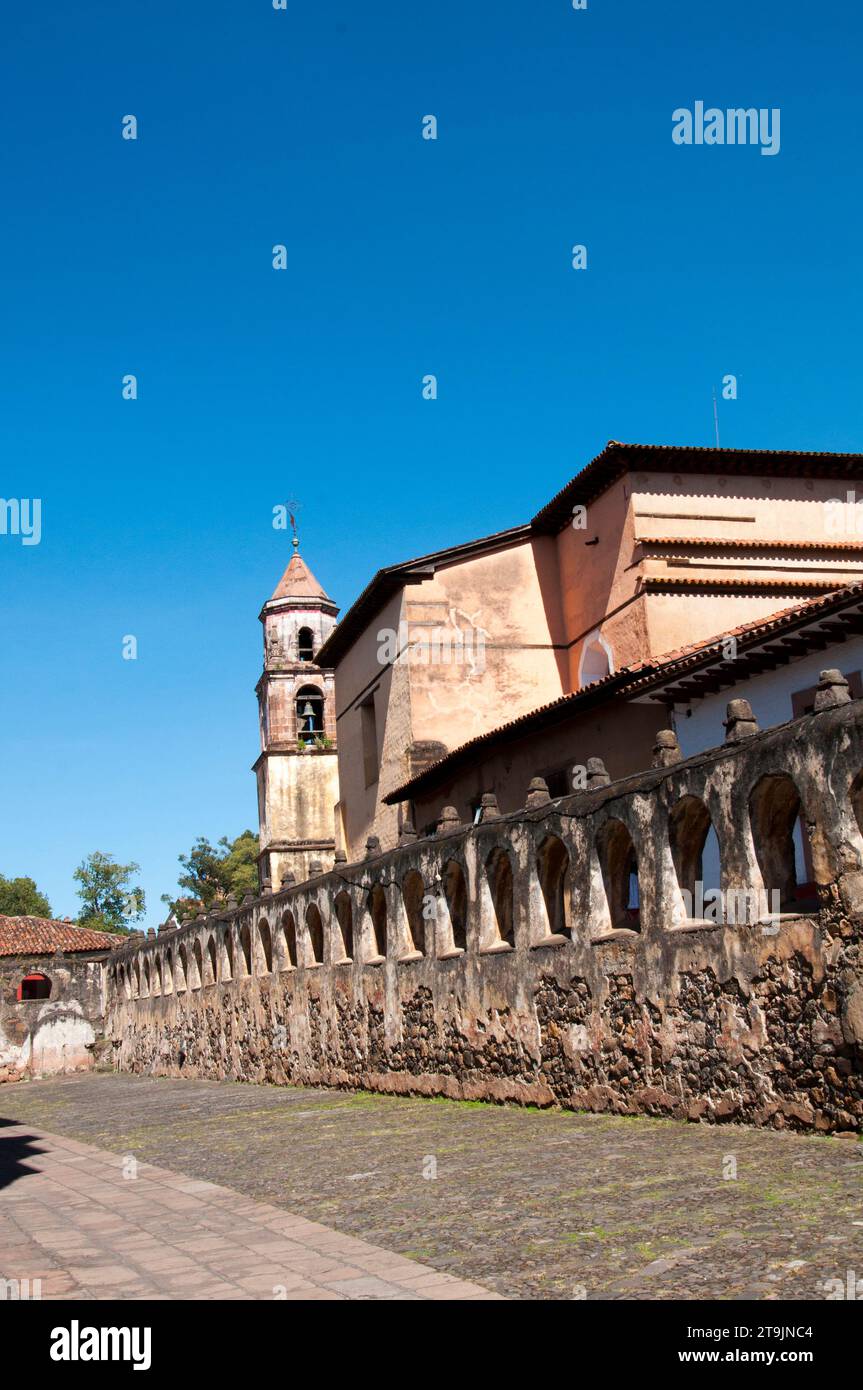 Templo del Sagrario, mexikanischen Kirche in Patzcuaro, Michoacan Stockfoto