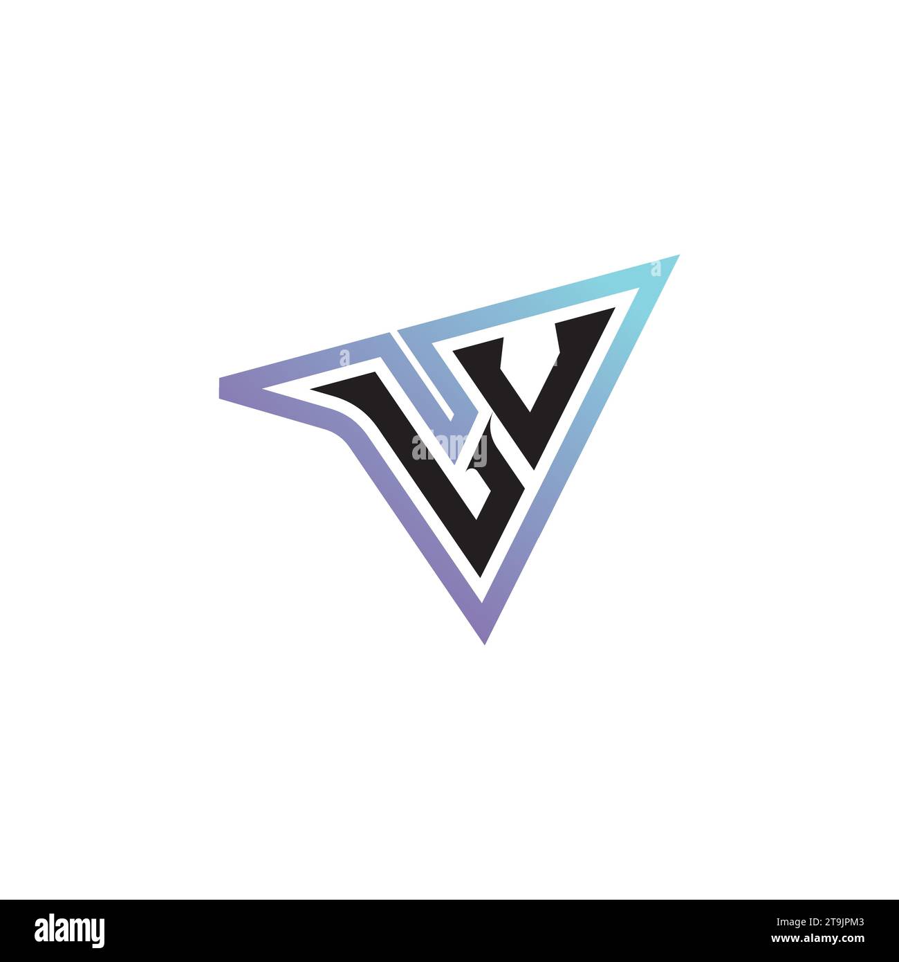 LU Letter Kombination aus coolem Esport-Logo oder anfänglichem Gaming-Logo als inspirierendes Konzeptdesign Stock Vektor