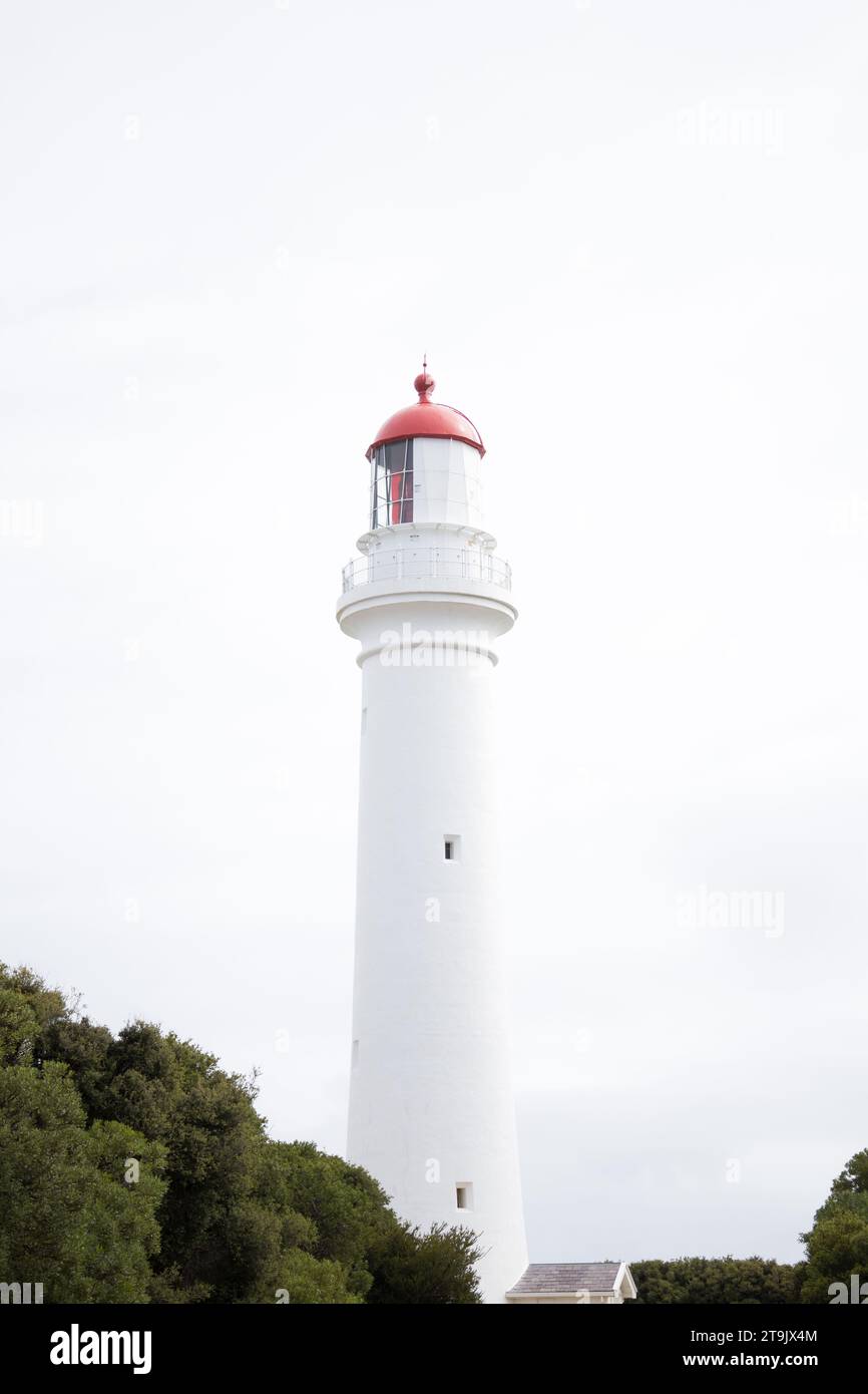 Split Point Lighthouse Anglesea, Australien Stockfoto