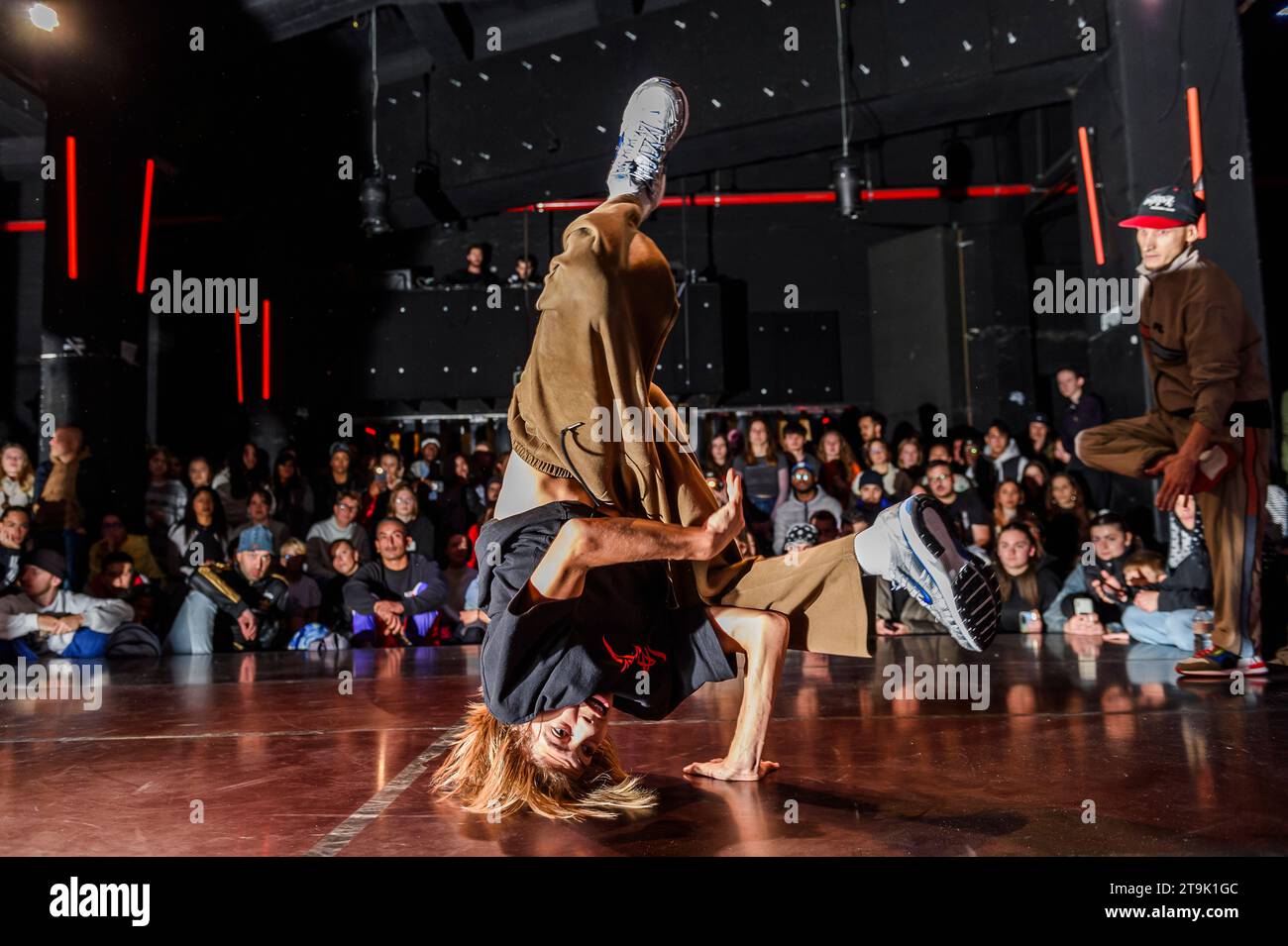 Competition International de Breakdance. | internationaler Wettbewerb der Breakdance. Stockfoto