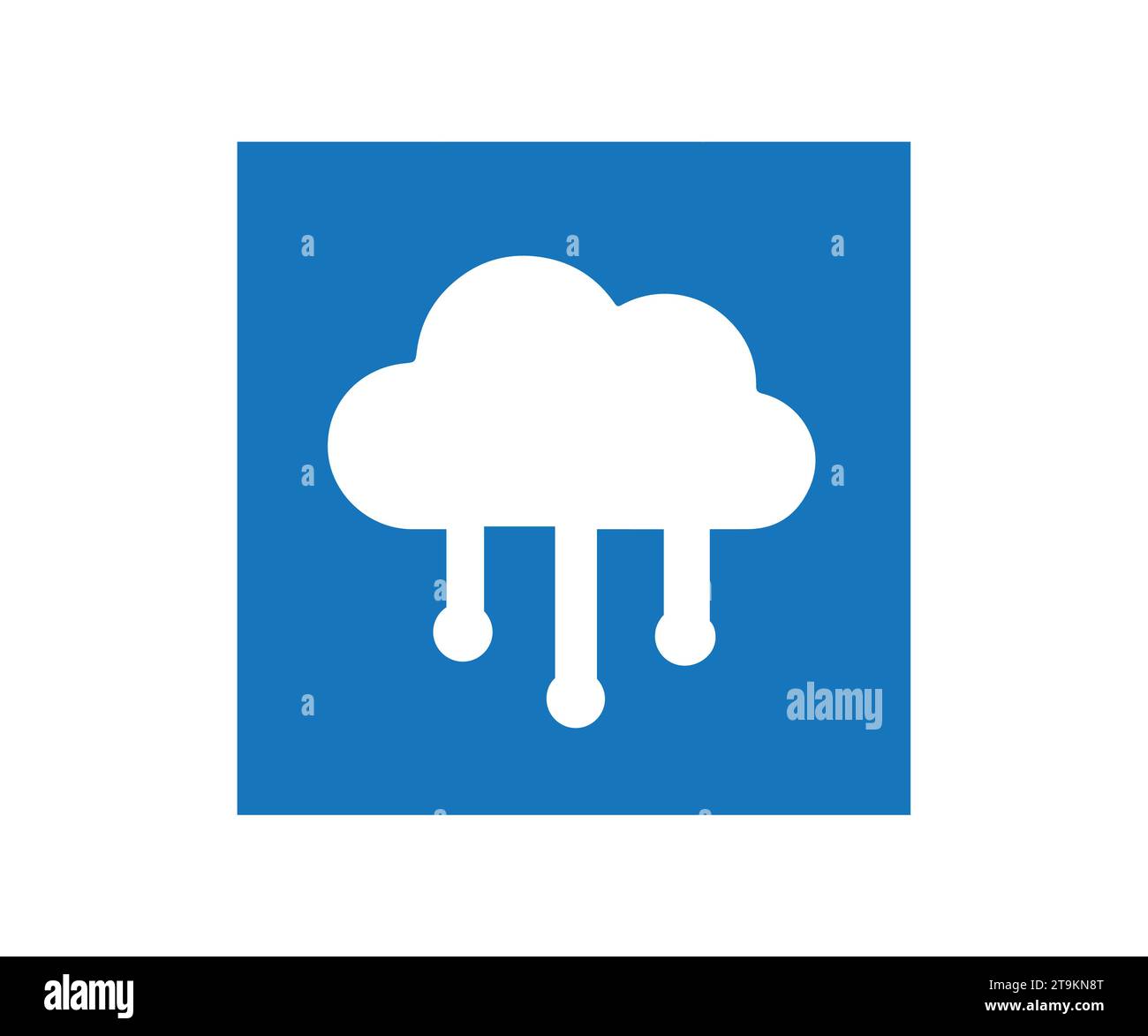 Vektorpanat mit Datenlogo Stock Vektor