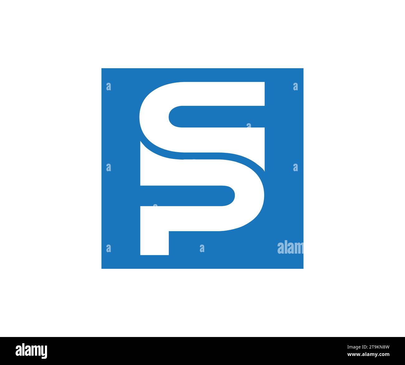 ps-Logo, p-Logo, sp-Logo-Design-Vektor Stock Vektor