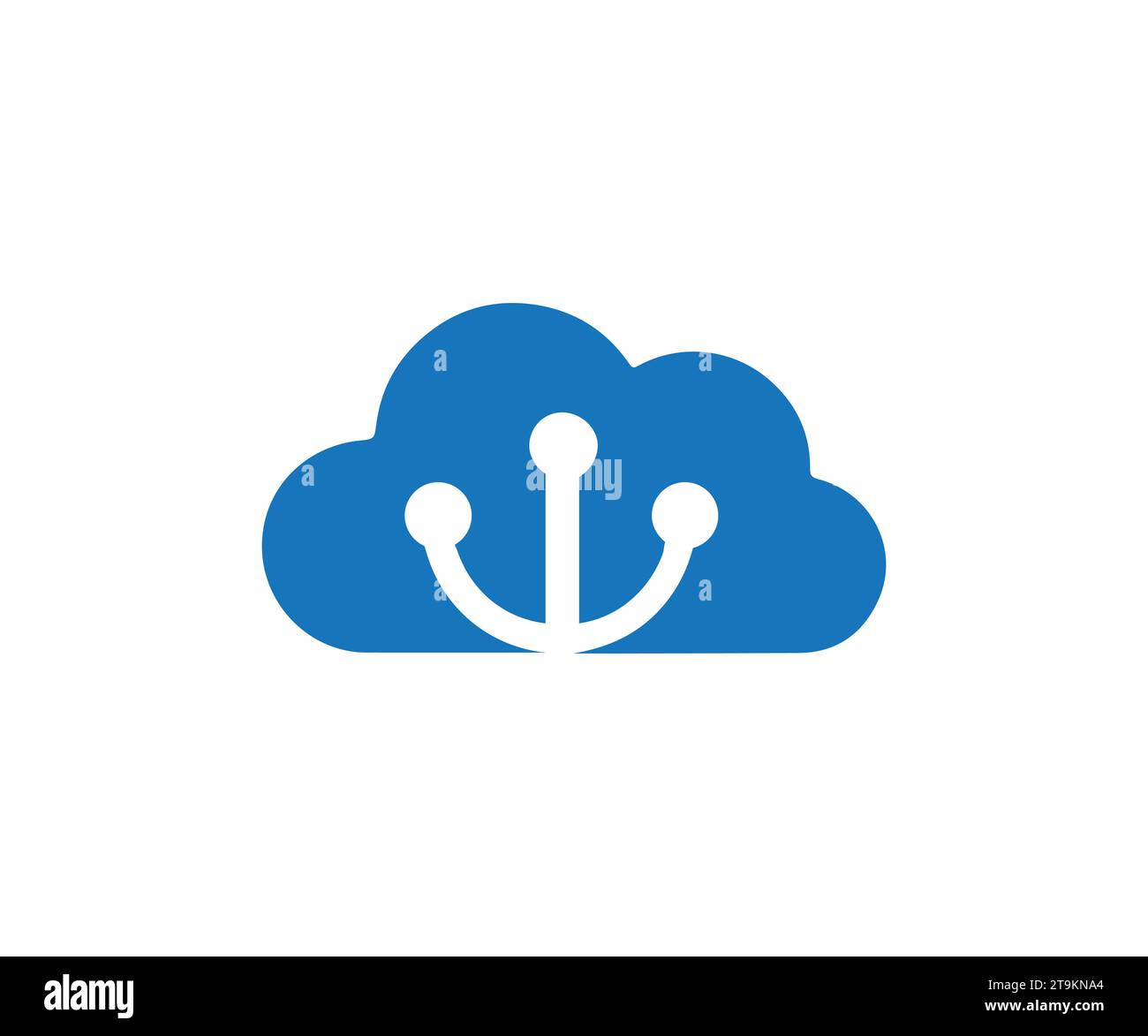 Vektorpanat mit Datenlogo Stock Vektor