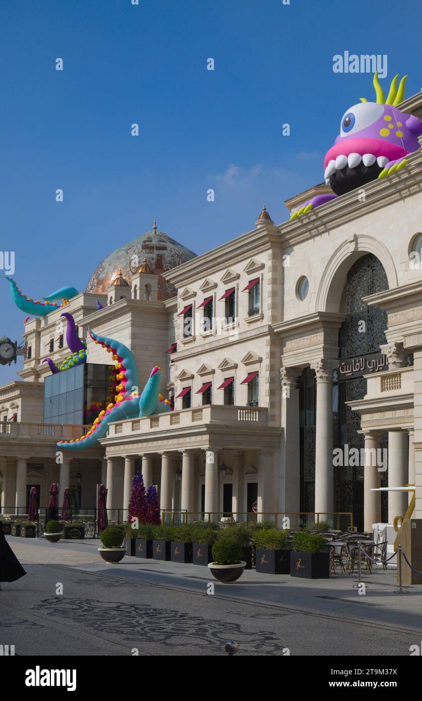 Katar, Doha, Katara Cultural Village, Galeries Lafayette, Einkaufszentrum, V Stockfoto