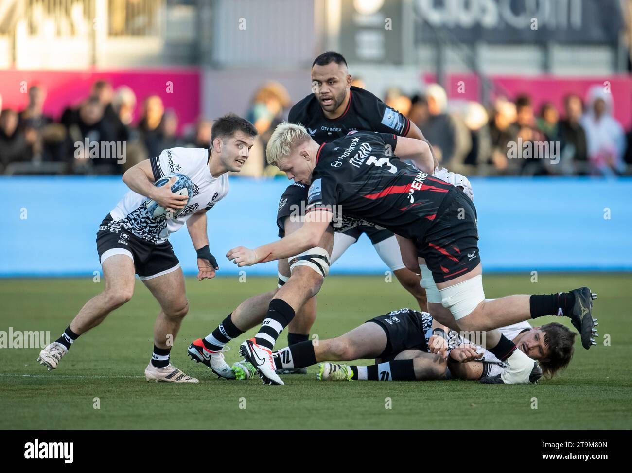 Bristol Bears Harry Randall in Aktion während des Gallagher Premiership