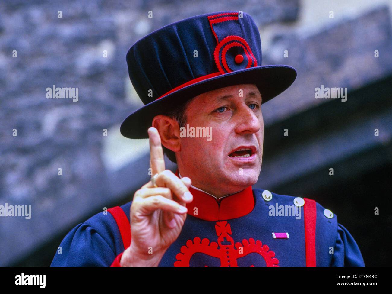 Yeoman Warder. Tower of London. London, England. Stockfoto