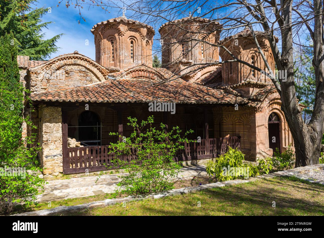 Kloster Veljusa, Strumica, Nordmazedonien Stockfoto