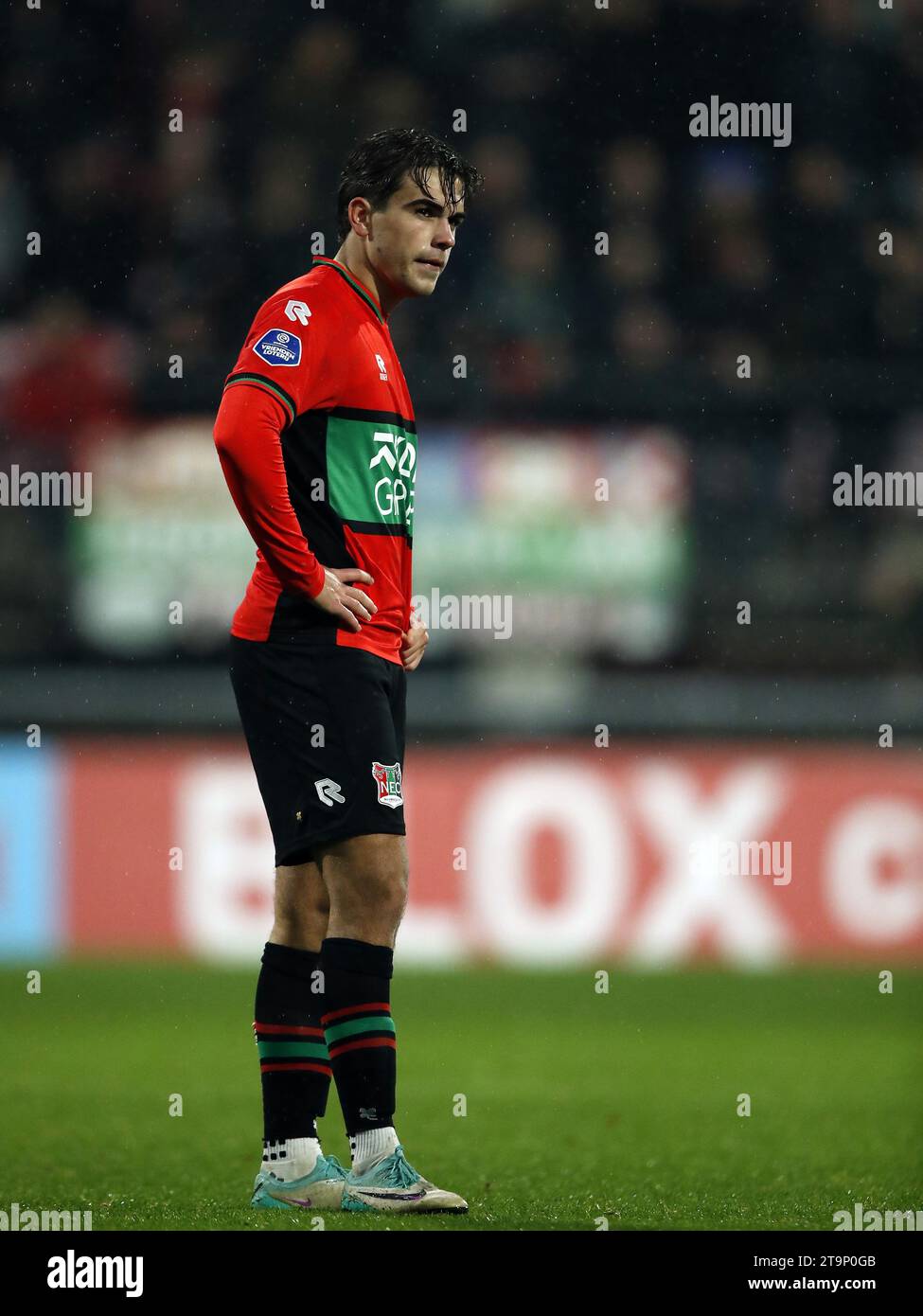 NIJMEGEN - Bart van Rooij von NEC Nijmegen während des niederländischen ...