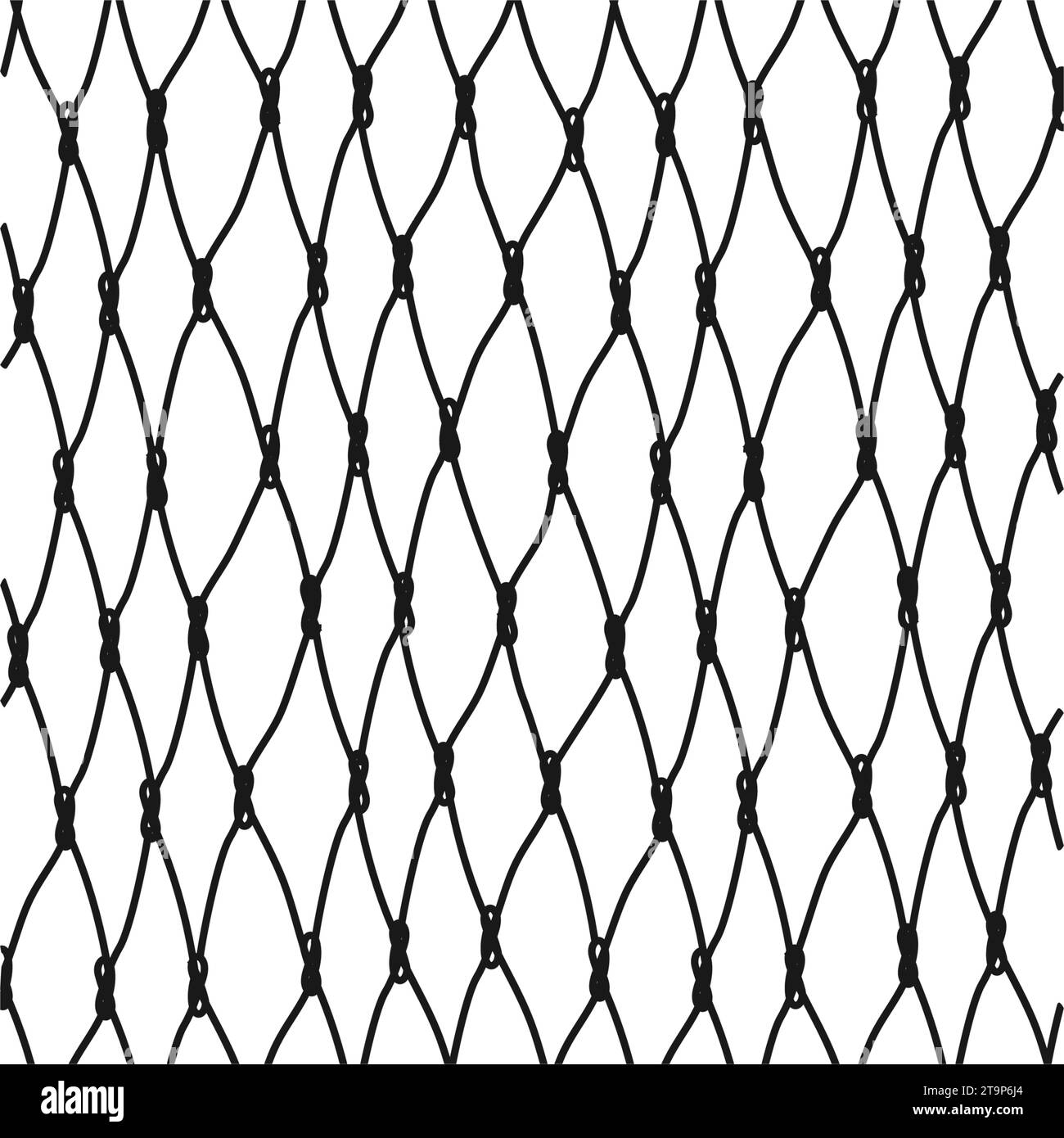 Fischernetz Icon Vektor Illustration Design Stock Vektor