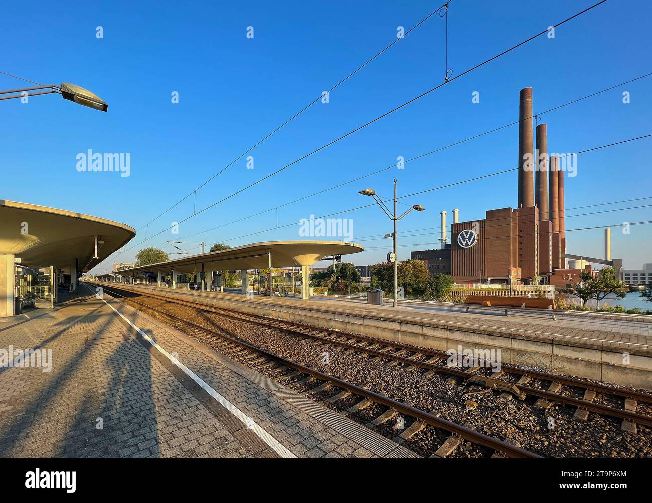 Bahnhof in Wolfsburg, Deutschland, 9. September 2023. Quelle: Imago/Alamy Live News Stockfoto