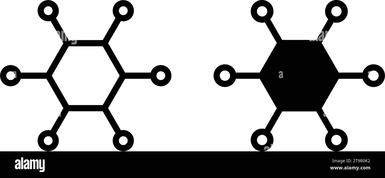 Vielseitiges Symbol. Multifunktionsschild. Mehrzwecksymbol. Symbol für Multifunktionslinie. Vektorillustration auf weißem Hintergrund Stock Vektor