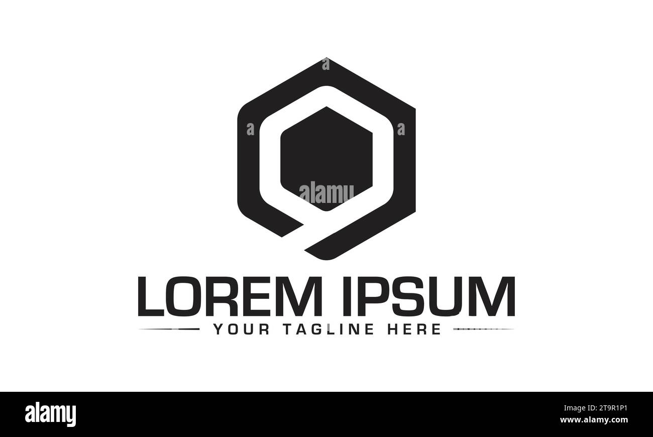 9 Logodesign Kreatives Logodesign Stock Vektor