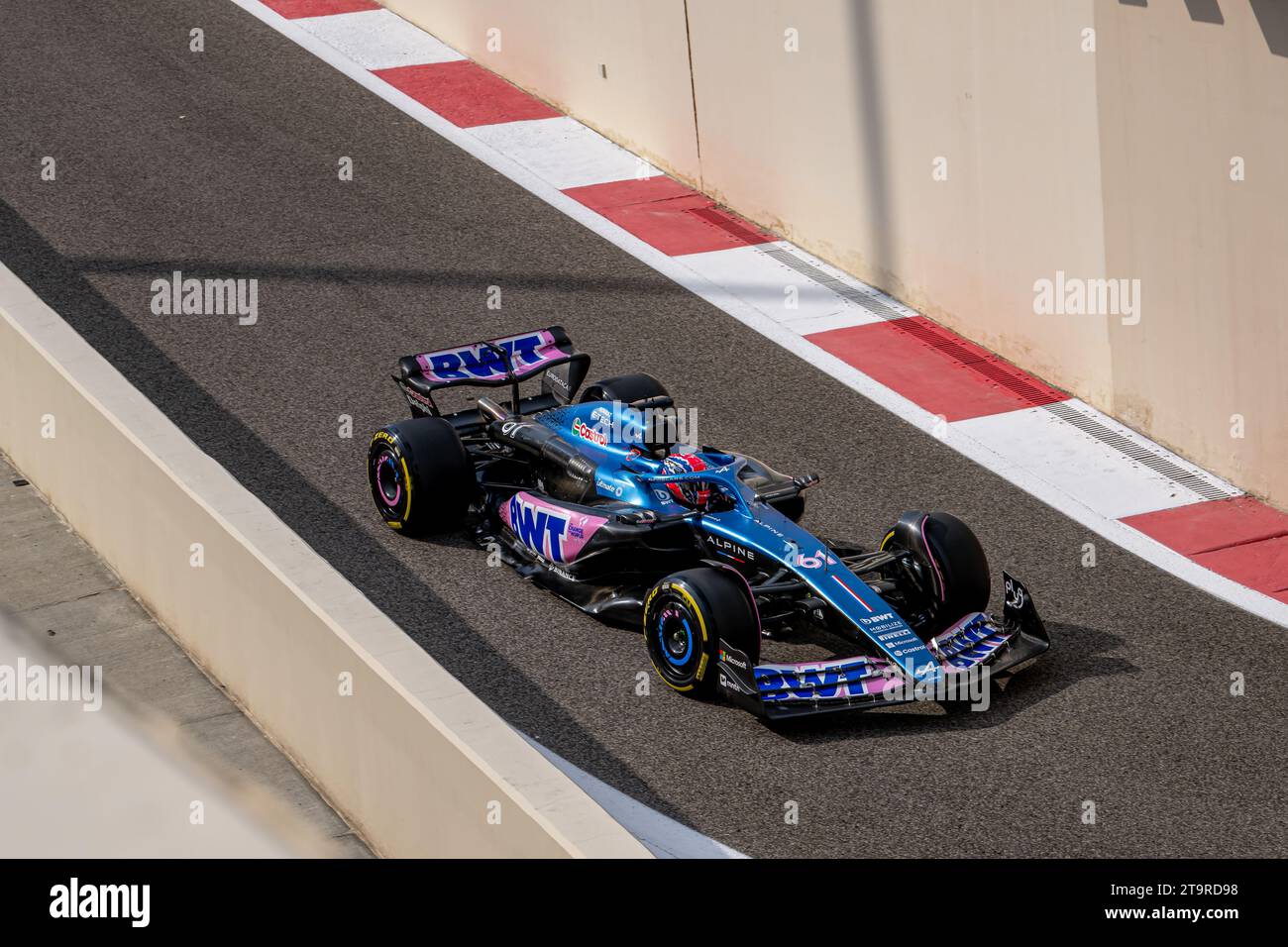 YAS MARINA CIRCUIT, UNITED ARAB EMIRATES - 24. NOVEMBER: Jack Doohan, während des Abu Dhabi Grand Prix auf dem Yas Marina Circuit am Freitag, 24. November 2023 in Abu Dhabi, Vereinigte Arabische Emirate. (Foto: Michael Potts/BSR Agency) Credit: BSR Agency/Alamy Live News Stockfoto