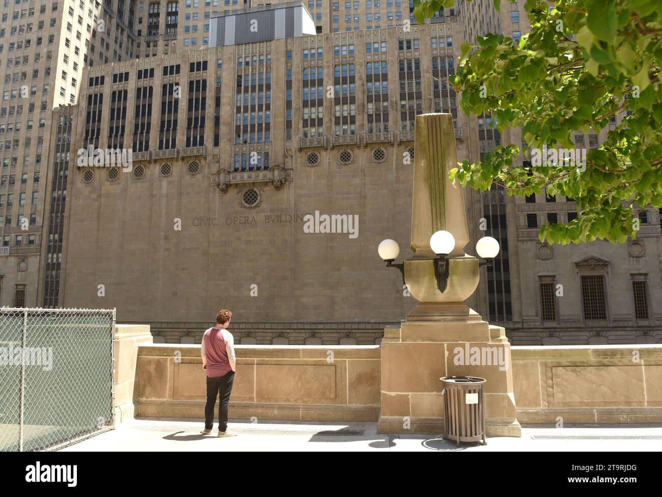 Chicago, USA – Juni 2018: Lyric Opera of Chicago. Stockfoto