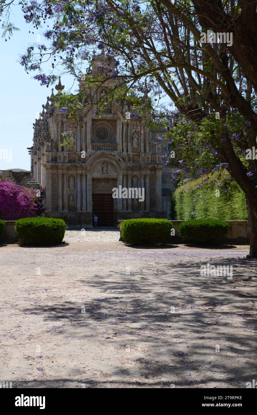 Kloster La Cartuja de Santa María de la Defensión Stockfoto
