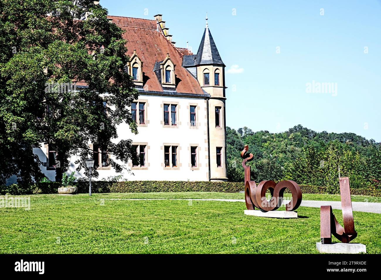 Jagsthausen (Baden-Württemberg, Hohenlohe): Götzenburg Stockfoto